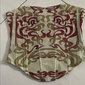 Miaou X Urban Outfitters S/P Corset Top Back zip